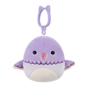 Charmaine the Purple Hummingbird 3.5 inch Squishmallows Clips