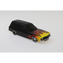 1:24 Black w/ Flames HJ Holden Panelvan Custom Spectra Rides Light Up - Plastic