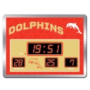 NRL Dolphins LED Scoreboard Clock
