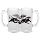 NRL Penrith Panthers 500ml Frosted Stein Glass