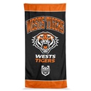 NRL West Tigers Jumbo Beach Towel