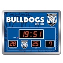 NRL Canterbury-Bankstown Bulldogs LED Scoreboard Clock