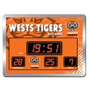 NRL West Tigers LED Scoreboard Clock