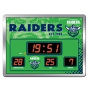 NRL Canberra Raiders LED Scoreboard Clock