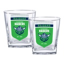 NRL Canberra Raiders Spirit Glasses 2pk