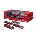 Bburago F1 1:43 Ferrari Charles Leclerc 4-Car Die-cast Gift Set (#16) (#43636848)