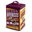 NRL Brisbane Broncos Retro Mascot Cookie Tin