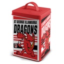 NRL St. George Illawarra Dragons Retro Mascot Cookie Tin