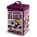 NRL Manly Warringah Sea Eagles Retro Mascot Cookie Tin