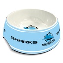 NRL Cronulla-Sutherland Sharks 710ml Pet Bowl