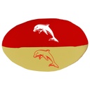 NRL Dolphins Plush Ball