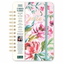 2026 17-Month Do It All Planner (August 2025 to December 2026) Bella Flora - Orange Circle Studio