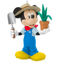 Disney Mickey Mouse: Gardener Mickey - 2025 Hallmark Keepsake Christmas Ornament