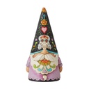 Day of the Dead Gnome Figurine "Deadicated" - Heartwood Creek Collection By Jim Shore