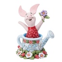 Jim Shore Disney Traditions: Piglet In Watering Can Figurine 11.5cm (#6014320)