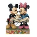 Mickey & Friends "Sharing Memories" Mickey & Minnie 85th Anniversary 16.5cm Figurine - Disney Traditions By Jim Shore