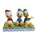 Mickey & Friends "Terrific Trio" Huey, Dewey, and Louie 9.5cm Figurine - Disney Traditions By Jim Shore