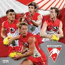 Paper Pocket AFL Sydney Swans 2026 Calendar