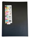 2026 Diary A4 Day-To-A-Page (DTP) Ainsley Wiro Black - The Last Diary Company