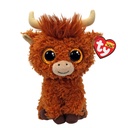 Alfie The Brown Highland Cow TY Beanie Boos Regular