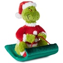 Dr Seuss The Grinch: Grinch on Sled Musical Plush With Motion - Hallmark