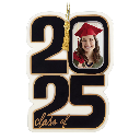 Class of 2025 Photo Holder - 2025 Hallmark Keepsake Christmas Ornament