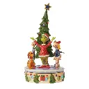 Dr Seuss The Grinch: Who's Going Around Rotating Scene - Disney Traditions by Jim Shore