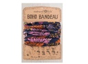 Boho Bandeau - Navy Rustic Daisies