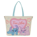 Lilo & Stitch - Stitch & Angel True Love Tote Bag - Loungefly