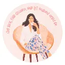Billie Simply Be Ceramic Coaster