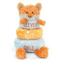 DEMDACO Baby Stackable Plush Fox 23cm