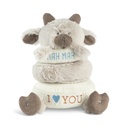 DEMDACO Baby Stackable Plush Goat 23cm