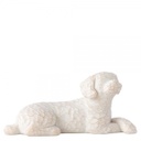 Willow Tree by Susan Lordi - Love my Dog - Laying down - (Always with me, full of personality)