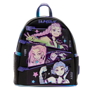 K-Pop Demon Hunters - HUNTR/X Mini Backpack with Photo Card Charm - Loungefly 
