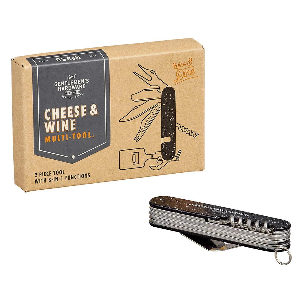 [GEN350] Cheese & Wine Multi -Tool - Gentlemen's Hardware