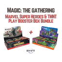 Magic: The Gathering - Marvel Super Heroes & TMNT Play Booster Box Bundle
