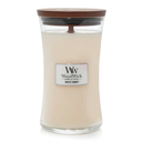 White Honey Large Candle - WoodWick