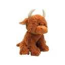 Jomanda Large Highland Cow Plush Brown