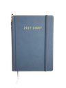 2027 Diary A5 Week-To-View (WTV) with Pen - Ocean Blue