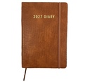 2027 Diary A5 Day-To-A-Page (DTP) Croc Tan