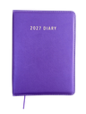 2027 Diary A5 Day-To-A-Page (DTP) Spiral Grape