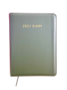 2027 Diary A5 Day-To-A-Page (DTP) Spiral Olive Green