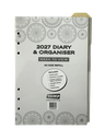 2027 Diary and Organiser A5 Week-To-View (WTV) Refill