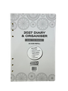2027 Diary and Organiser A5 Day-To-A-Page (DTP) Refill