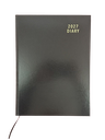 2027 Diary A4 2-Days-To-A-Page (2DTP) Black 
