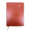 2027 Diary A4 Day-To-A-Page (DTP) Tan