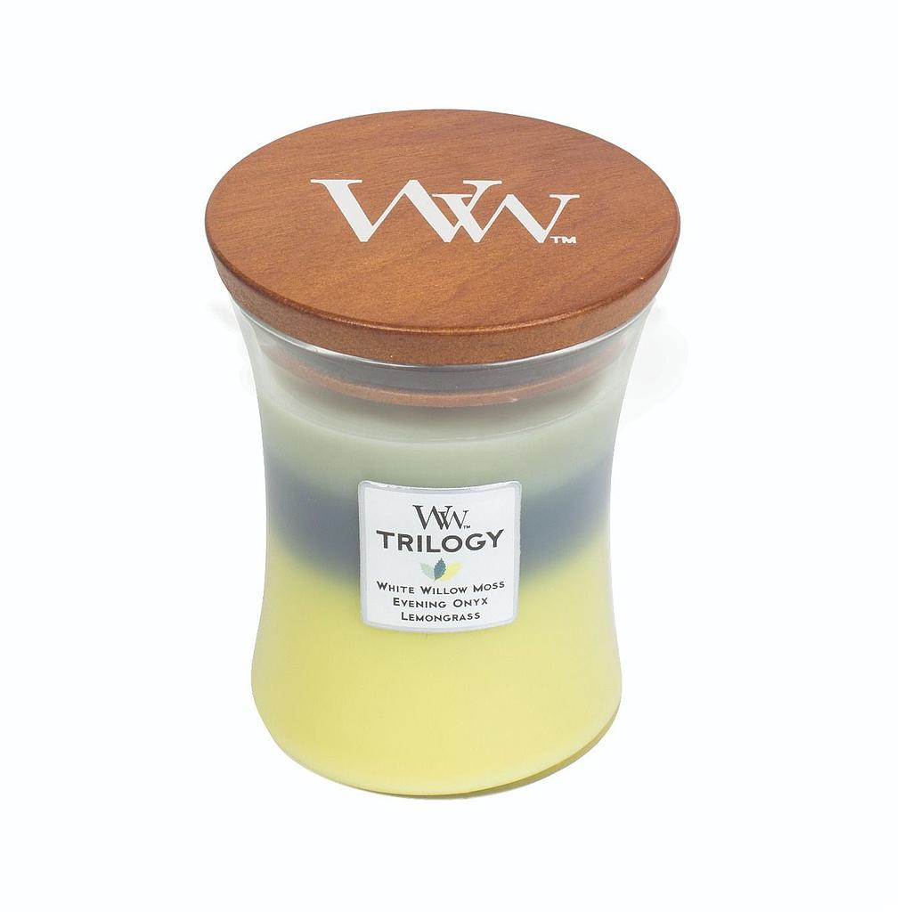 [WW92966] Woodland Shade Trilogy Medium - WoodWick Candle