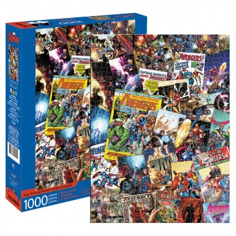 [JP-65350] Marvel – Avengers Collage 1000pc Jigsaw Puzzle - Aquarius