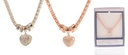 Mesh Heart Necklace - Equilibrium Jewellery