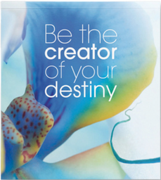 [NPP04] Be The Creator Of Your Destiny Notepad- Affirmations